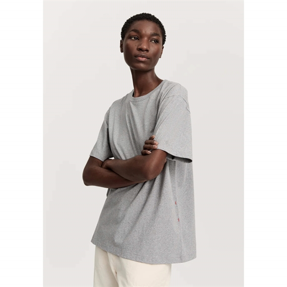 Aiayu Classic Circular T-shirt, Grey Melange